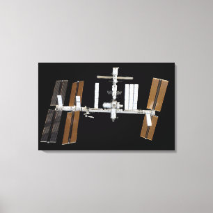 Internationale Weltraumstation 14 Leinwanddruck