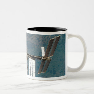 Internationale Weltraumstation 15 Zweifarbige Tasse