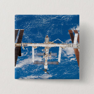 Internationale Weltraumstation 17 Button