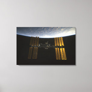 Internationale Weltraumstation 20 Leinwanddruck