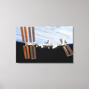Internationale Weltraumstation 21 Leinwanddruck