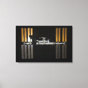 Internationale Weltraumstation 21 Leinwanddruck