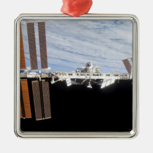 Internationale Weltraumstation 21 Ornament Aus Metall