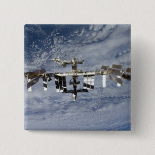 Internationale Weltraumstation 28 Button