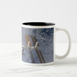 Internationale Weltraumstation 5 Zweifarbige Tasse
