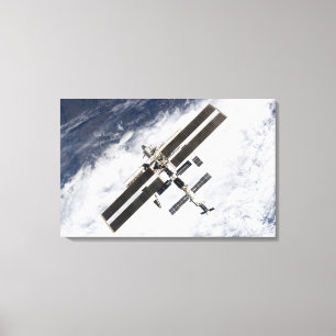 Internationale Weltraumstation 7 Leinwanddruck