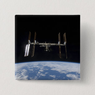 Internationale Weltraumstation 9 Button