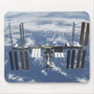 Internationale Weltraumstation in Bahn 2 Mousepad