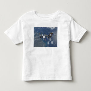 Internationale Weltraumstation in Bahn 3 Kleinkind T-shirt