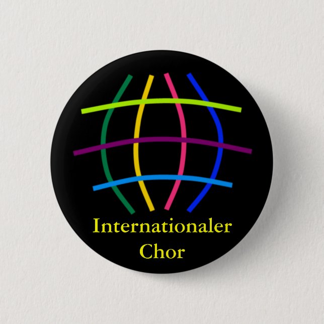 Internationaler Chor Button (Vorderseite)