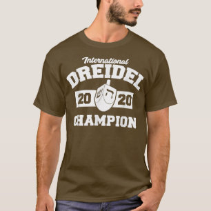 Internationaler Dreidel-Champion 2020 Funny Hanukk T-Shirt
