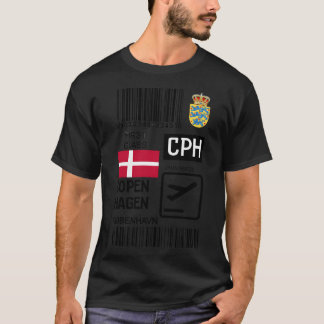 Internationaler Flughafen Kopenhagen Kastrup T-Shirt