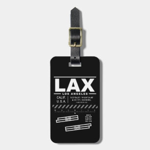 Internationaler Flughafen Los Angeles LAX Gepäckan Gepäckanhänger