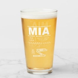 Internationaler Flughafen Miami Glas