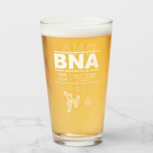 Internationaler Flughafen Nashville Glas