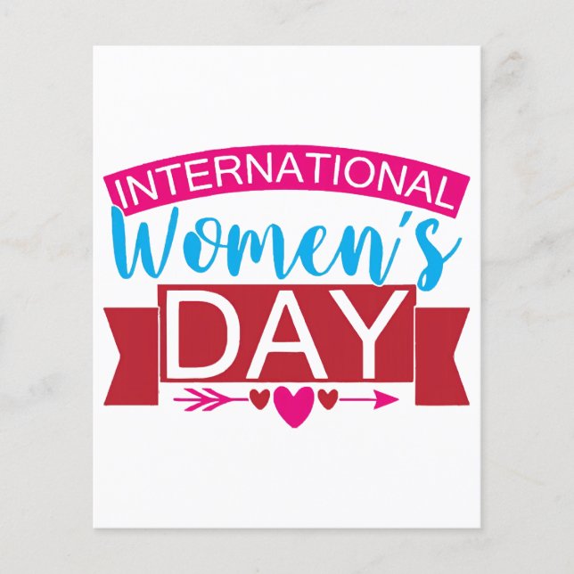Internationaler Frauentag (Vorderseite)