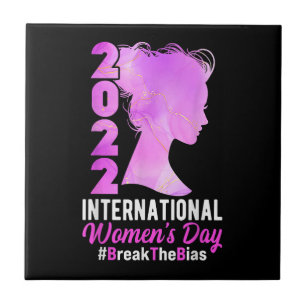 Internationaler Frauentag 2022 8 März Break the B Fliese