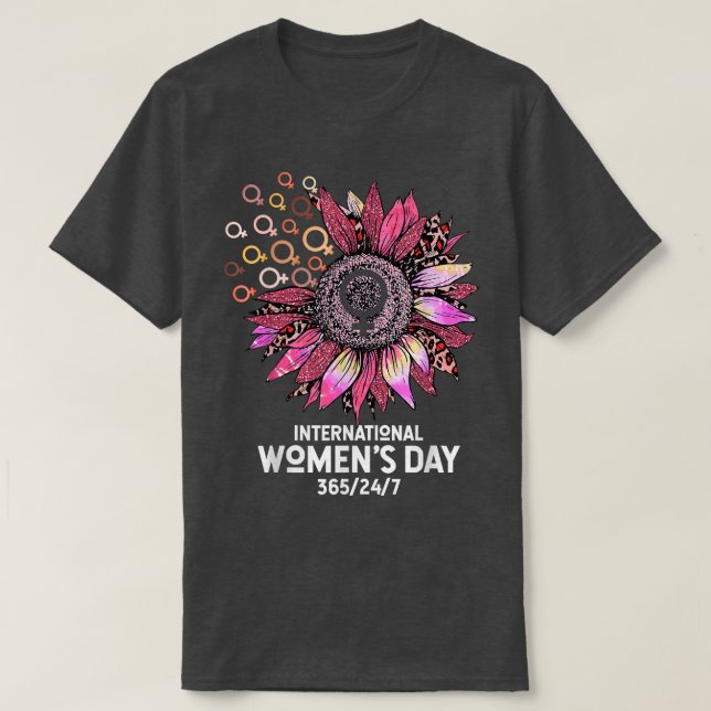 Internationaler Frauentag 2022 - Gender Equality B T-Shirt (Design vorne)