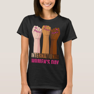 Internationaler Frauentag 2023: Gender Equality Br T-Shirt