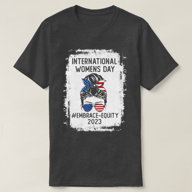 Internationaler Frauentag 2023 T-Shirt (Design vorne)