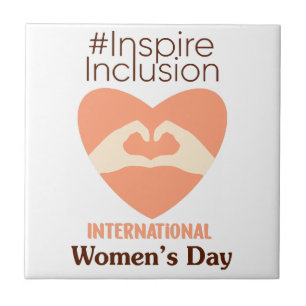 Internationaler Frauentag 2024 Inspirier der Integ Fliese