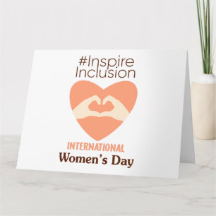 Internationaler Frauentag 2024 Inspirier der Integ Karte