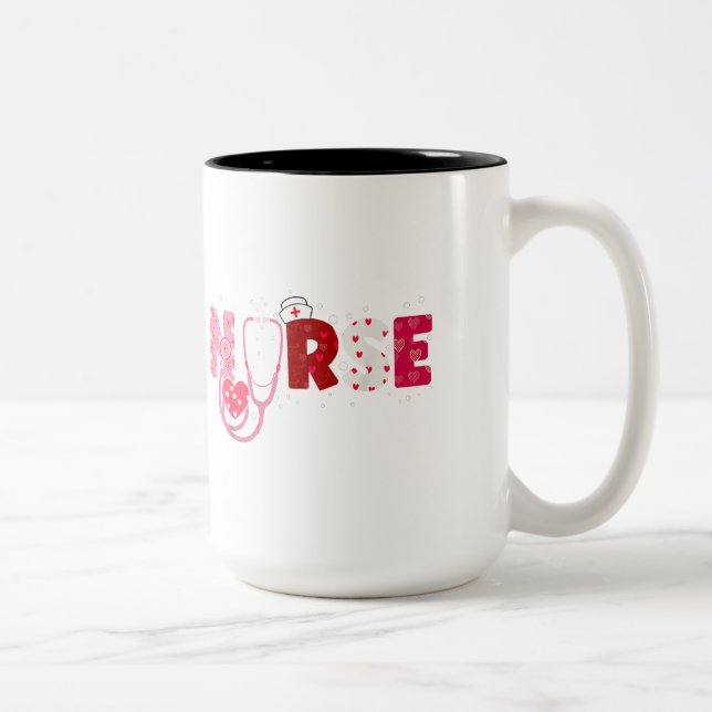 Internationaler Frauentag 2025 - Beschleunigte Akt Zweifarbige Tasse (Rechts)