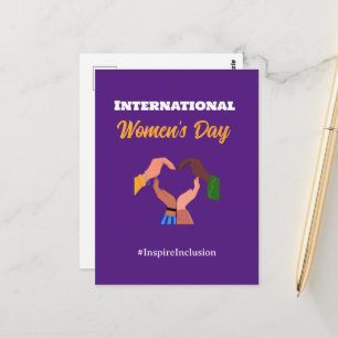 Internationaler Frauentag 2025: Einbeziehung der F Postkarte