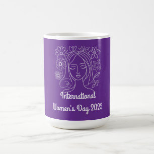 Internationaler Frauentag 2025 Kaffeetasse