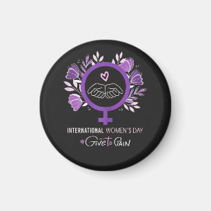 Internationaler Frauentag 2026 8. März Magnet