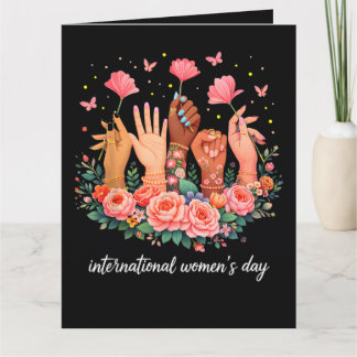 Internationaler Frauentag 8. März 2026 Dankeskarte