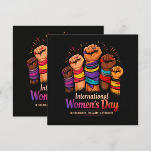 Internationaler Frauentag 8. März Einladung