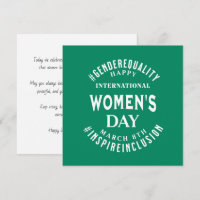 Internationaler Frauentag | 8. März Gleichberechti