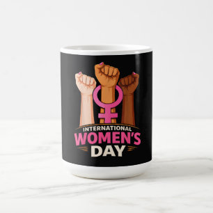 Internationaler Frauentag 8. März Kaffeetasse