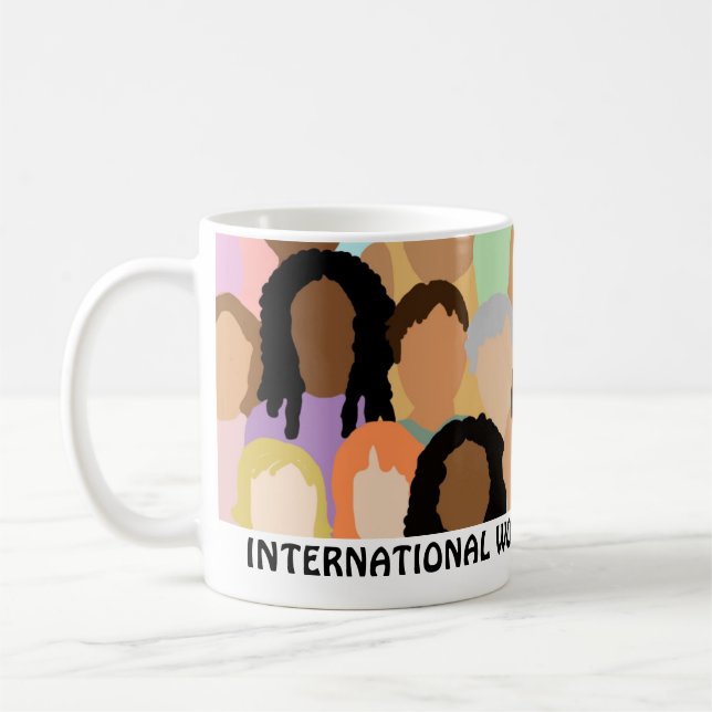 Internationaler Frauentag - 8. März Kaffeetasse (Links)
