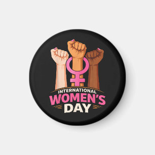 Internationaler Frauentag 8. März Magnet