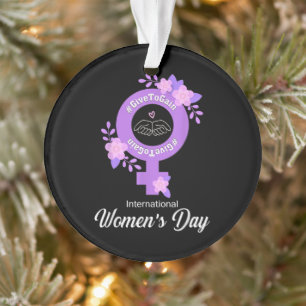 Internationaler Frauentag 8. März Ornament