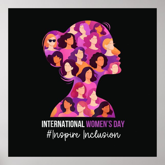 Internationaler Frauentag 8. März  Poster (Vorne)