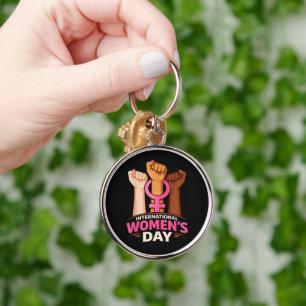 Internationaler Frauentag 8. März Schlüsselanhänger