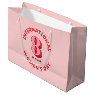 Internationaler Frauentag am 8. März Große Geschenktüte