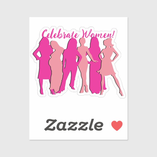 Internationaler Frauentag Aufkleber (Blatt)