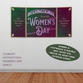 Internationaler Frauentag Banner