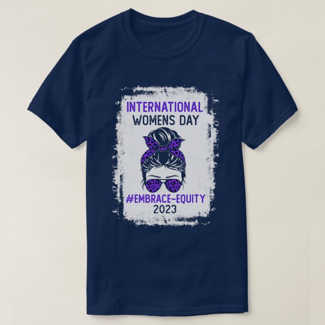 Internationaler Frauentag Ebrace Equity T-Shirt (Design vorne)