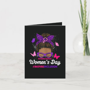 Internationaler Frauentag Feiertagskarte
