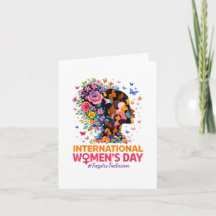Internationaler Frauentag Feiertagskarte