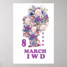 Internationaler Frauentag: Feminist feiern Poster