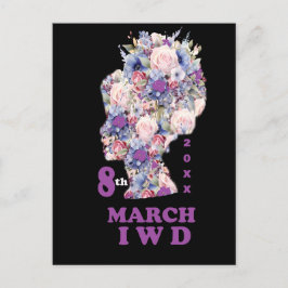 Internationaler Frauentag: Feminist feiern Postkarte