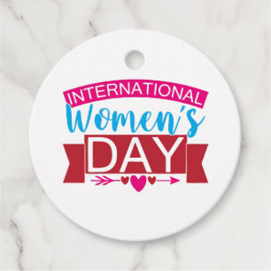 Internationaler Frauentag Geschenkanhänger
