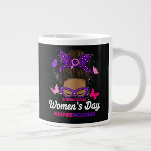 Internationaler Frauentag Jumbo-Tasse