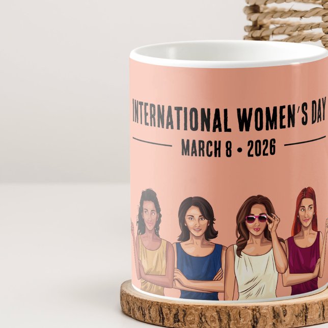 Internationaler Frauentag Kaffeetasse (Von Creator hochgeladen)